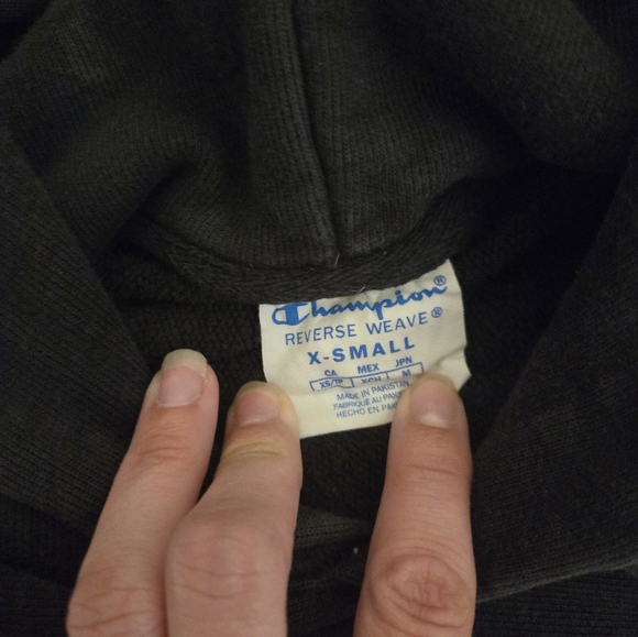 Vintage 90s Champion Reverse Weave Pullover Hoodie Mens - Picture 3 of 7